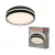 OSRAM Orbis Noemi kerek LED mennyezeti lámpa, beltéri, fekete, 1000 lm, 16 W, 3000 K, fém, IP20, átmérő: 285 mm, kattintásos dimmelhető ( 4099854626524 )
