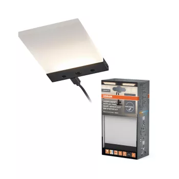 OSRAM pultmegvilágító beltéri LED panel, 3,5W, 2700–4000K állítható, 165lm, IP20, fekete