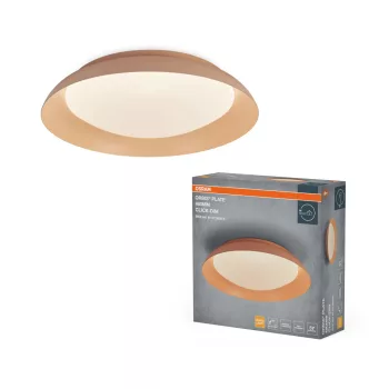   OSRAM Orbis tányér LED mennyezeti lámpa, beltéri, rózsa, 2600 lm, 45 W, 3000 K, acél, IP20, átmérő: 480 mm, kattintásos dimmelhető ( 4099854640124 )
