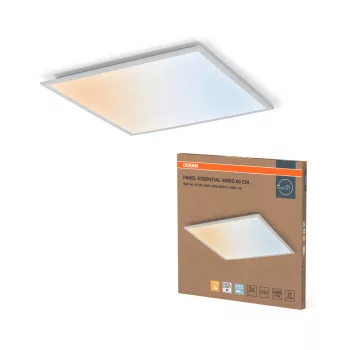OSRAM Essentials beltéri LED panel, 40W, 3000–6500K állítható, 3600lm, IP20, fehér