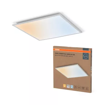 OSRAM Essentials beltéri LED panel, 50W, 3000–6500K állítható, 4500lm, IP20, fehér