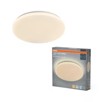   OSRAM Orbis Ghost kerek LED mennyezeti lámpa, beltéri, fehér, 4200 lm, 50 W, 2700 K / 4000 K / 6500 K, acél és akril, IP20, átmérő: 480 mm ( 4099854659027 )