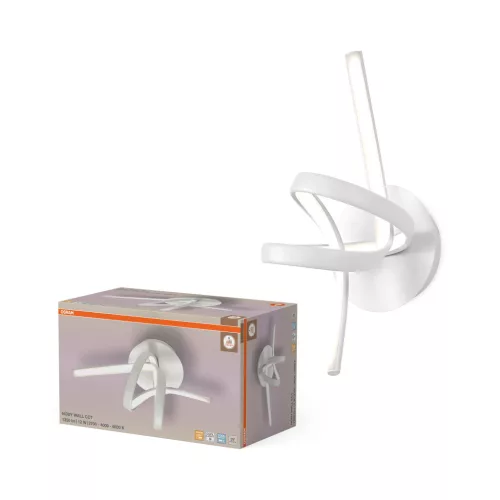 OSRAM Dekor Csomó LED oldalmennyezeti / fali lámpa, beltéri, fehér, 850 lm, 12 W, 2700 K / 4000 K / 6000 K, alumínium és acél, IP20, hossz: 370 mm ( 4099854659164 )