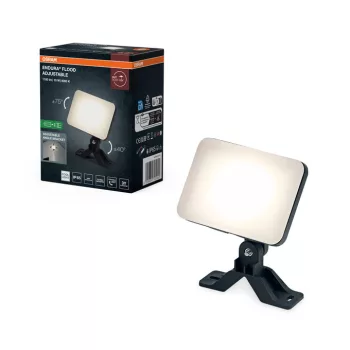 OSRAM ENDURA kültéri LED reflektor, 10W, 4000K természetes fehér, 850lm, IP65, fekete
