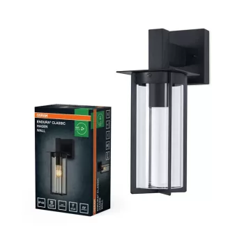 OSRAM Endura Classic Hagen Wall fali sötétszürke, E27 foglalat, IP44 kültéri, acél ház