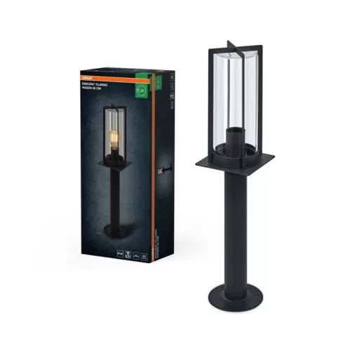 OSRAM Endura Classic Hagen 50cm bollard sötétszürke, E27 foglalat, IP44, oszlopos, alumínium
