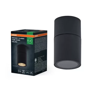 OSRAM Endura Classic Tube Down Ceiling GU10 sötétszürke, IP54, mennyezeti, szénszálas