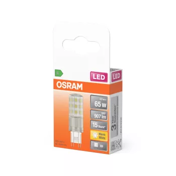OSRAM LED izzó, G9 foglalat, 4,9W, 4000K természetes fehér, 907lm, fehér, prémium világítás
