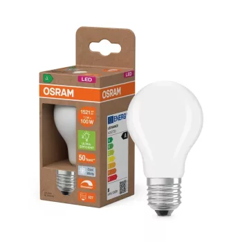 OSRAM Superstar+ dimmelhető LED izzó, körte forma, matt, E27 foglalat, 7,2W, 4000K, 1521lm