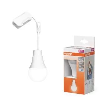 OSRAM LED izzó, E27 foglalat, 12.00W, 4000K természetes fehér, 1521lm, fehér, prémium világítás