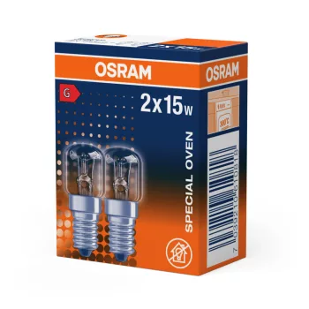 OSRAM OVEN T LED izzó, E14 foglalat, 15W, 2700K meleg fehér, 85lm, fehér, prémium világítás