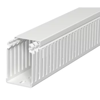   Obo 6178556 Vezetékrendező csatorna halogénmentes 75x50x2000 világosszürke LKVH N 75050 LFS