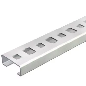   Obo Bettermann 1105125 - CL2008UP2000A2 - Profilsín perforálatlan, nútszélesség 11 m 2000x20x8