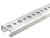Obo Bettermann 1108123 - CL2510P2000FS - Profilsín perforált, nútszélesség 11 mm 2000x25x10 szalaghorganyzott, DIN EN 10346