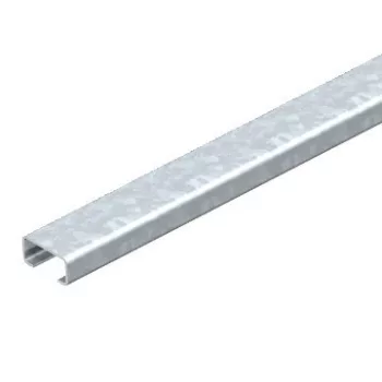   Obo Bettermann 1110004 - CM3015UP2000FS - Profilsín perforálás n., nútsz. 16 mm 2000x30x15 szalaghorganyzott, DIN EN 10346
