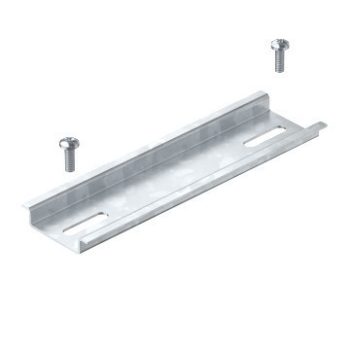   Obo Bettermann 1115879 - 2069 X10 FS - Kalapsín tartóval és csavarral 156x35x7,5