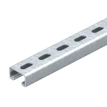   Obo Bettermann 1121473 - MS5030P6000A4 - Profilsín perforált, 22 mm résszélesség 6000x50x30 .