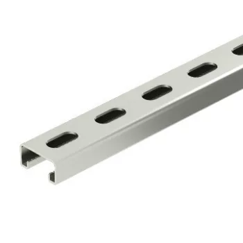   Obo Bettermann 1122930 - MS4121P0500A2 - Profilsín perforált 22 mm résszélesség 500x41x21