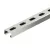 Obo Bettermann 1122930 - MS4121P0500A2 - Profilsín perforált 22 mm résszélesség 500x41x21