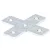Obo Bettermann 1124697 - GMS 5 VP X V2A - Összekötő lemez X-alak 150x150x40x4