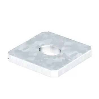   Obo Bettermann 1124723 - GMS 1 VP V4A - Összekötő lemez 1 lyukkal 40x40x4