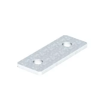   Obo Bettermann 1124725 - GMS 2 VP V4A - Összekötő lemez 2 lyukkal 100x40x4