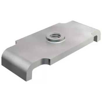   Obo Bettermann 1146335 - T 6012 M4 G - csúszóanya csavar nélkül M4x30mm galvanikusan horganyzott, DIN EN 12329