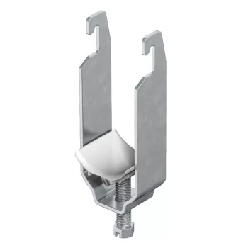   Obo Bettermann 1176161 - 2056U 2 16 FT - Kengyeles bilincs 2-férőhelyes 12-16mm merítetten tűzihorganyzott, DIN EN ISO 1461