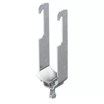   Obo Bettermann 1181467 - 2056W 2 46 FT - Kengyeles bilincs 2-férőhelyes 40-46mm merítetten tűzihorganyzott, DIN EN ISO 1461