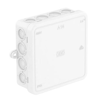   Obo Bettermann 2000390 - A 14 HF RW - Leágazódoboz 100x100x38 hófehér