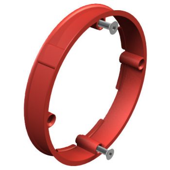   Obo Bettermann 2003287 - UG 60 PA 12 - Vakolatkiegyenlítő gyűrű vakolat alatti O60mm, H12mm piros