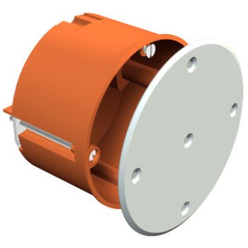   Obo Bettermann 2003430 - HV 70 D - Kötődoboz üreges fal O74mm, H50mm narancs
