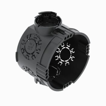   Obo Bettermann 2003700 UG 46 szerelvénydoboz vakolat alatti O60mm, H46mm   fekete