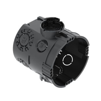   Obo Bettermann 2003702 UG 66 szerelvény- /kötődoboz mélyített vakolat alatti O60mm, H66mm   fekete