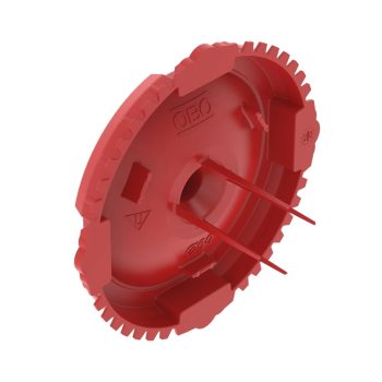   Obo Bettermann 2003760 ZU 60-SD jelzőfedél vakolat alatti O60mm   piros
