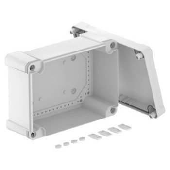   Obo Bettermann 2005474 - X25C LGR - Üres doboz 286x202x125 világosszürke