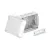 Obo Bettermann 2007712 - T 100 HD LGR - Leágazódoboz magasított fedéllel 150x116x83 világosszürke