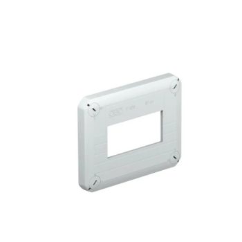   Obo Bettermann 2007826 - T 100 D MSD2A - Fedél T 100-hoz kivágással 2 dugaljhoz 150x116x15 világosszürke