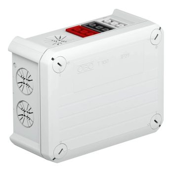   Obo Bettermann 2007856 T 100 WB 4s5 Leágazódoboz Wieland csatl.hüvellyel  4s5p 150x116x67   világos-  szürke