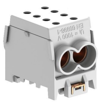   Obo Bettermann 2009042 - HLAK 1-2x35 GR - Fővezetéki sorkapocs 35/50mm2 szürke