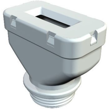   Obo Bettermann 2013008 - 106 FL M25 9 22 - Tömszelence szalagkábelhez M25 kőszürke