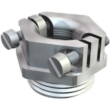   Obo Bettermann 2013096 - 157 MS PG 9 - Nyomócsavar húzásmentesítővel PG9 nikkelezett