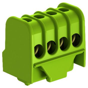   Obo Bettermann 2016250 - KL-DBS4x16GN - Védővezető sorkapocs csavaros 4x16mm2 zöld
