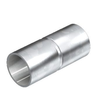   Obo Bettermann 2046855 - SV20W G - Összekötő csőkarmantyú menet nélkül O20mm galvanikusan horganyzott, DIN EN 12329