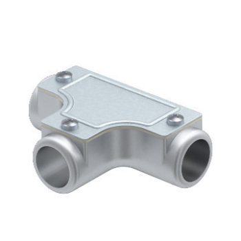   Obo Bettermann 2047589 - SKT20W ALU - Ellenörző T-idom menet nélküli O20mm