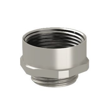   Obo Bettermann 2088281 - 165 ADA M16-20 - Bővítő csatlakozócsonk M - M M16-M20 nikkelezett