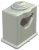 Obo Bettermann 2105012 - 3040 LGR - Greif-ISO bilincs 6-16mm világosszürke