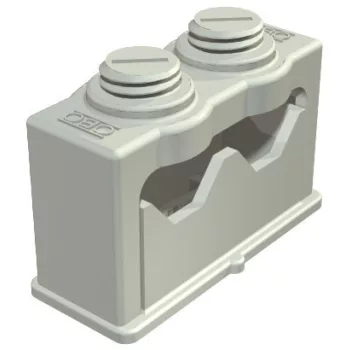   Obo Bettermann 2107015 - 3040 2 - Greif-ISO bilincs 2 kábel 6-16mm világosszürke