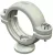Obo Bettermann 2130289 - 2960 28 M6 LGR - ISO talpas bilincs 25,5-28mm világosszürke