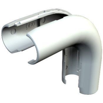  Obo Bettermann 2153982 - 2953 B M20 RW - Quick-Pipe 90°-os könyök M20 hófehér